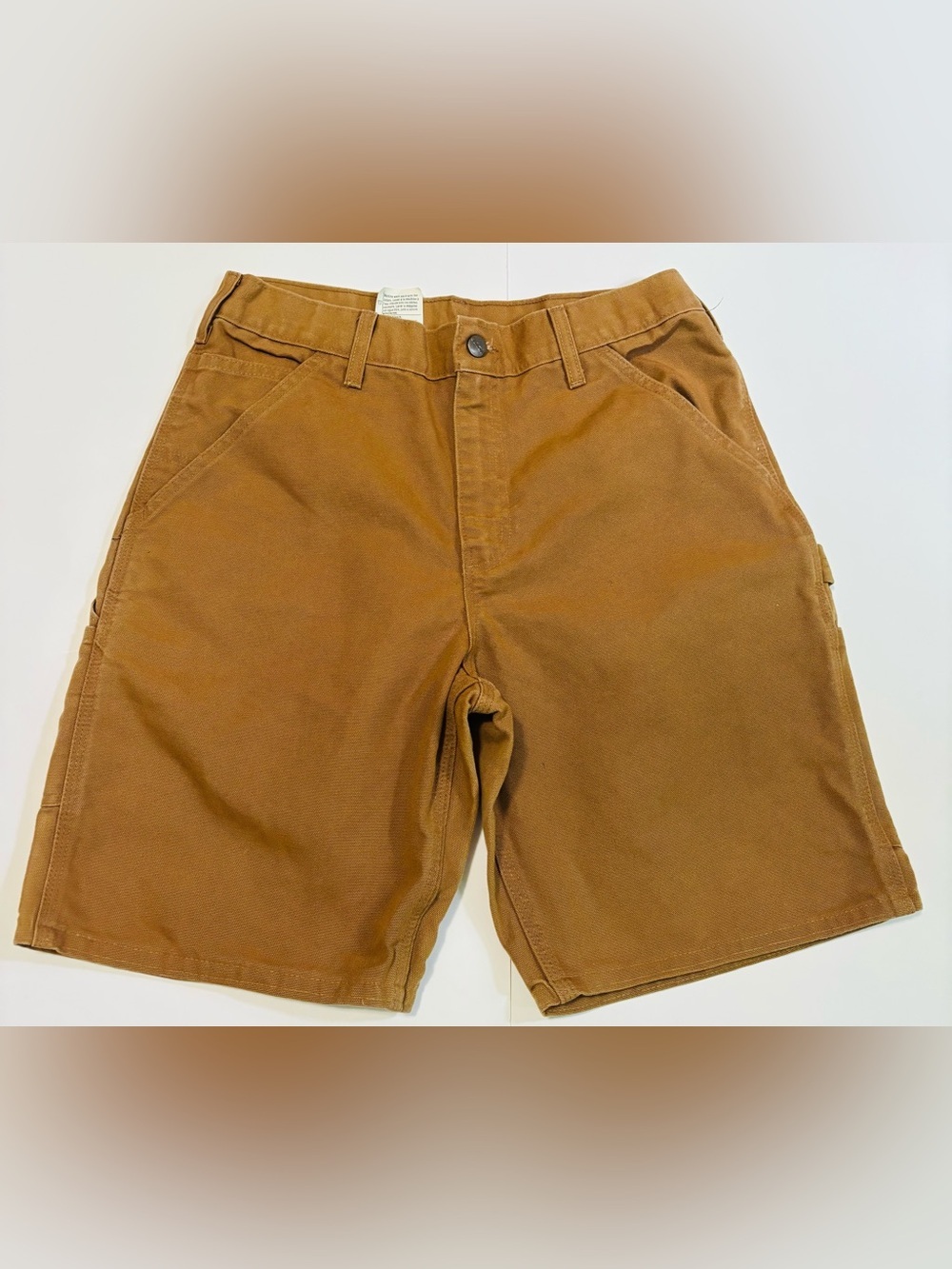 Carhartt Men's Tan Work Dungaree Fit Shorts